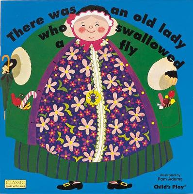 Book cover for There Was an Old Lady Who Swallowed a Fly