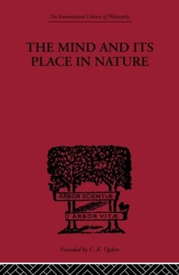 Book cover for The Mind and its Place in Nature