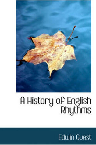 Cover of A History of English Rhythms