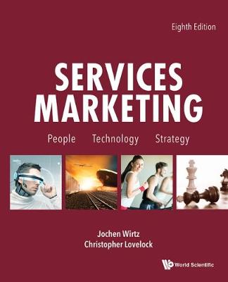 Book cover for Services Marketing: People, Technology, Strategy (Eighth Edition)