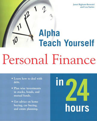 Book cover for Alpha Teach Yourself Personal Finance in 24 Hours