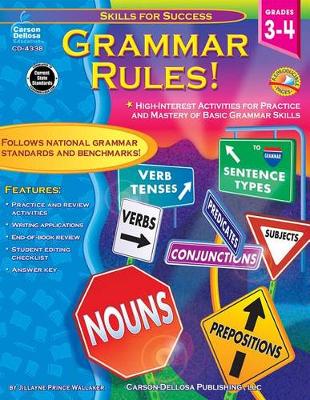 Book cover for Grammar Rules!, Grades 3 - 4