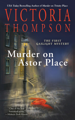Book cover for Murder on Astor Place