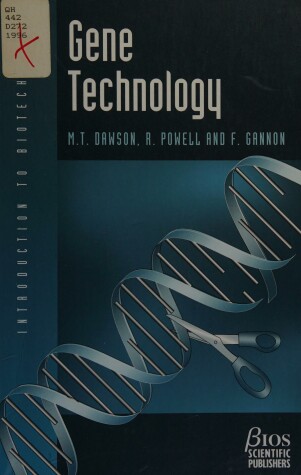 Book cover for Gene Technology