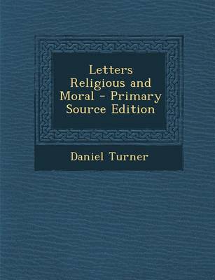 Book cover for Letters Religious and Moral