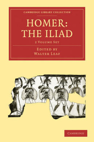 Cover of Homer, the Iliad 2 Volume Paperback Set