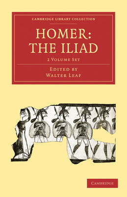 Book cover for Homer, the Iliad 2 Volume Paperback Set