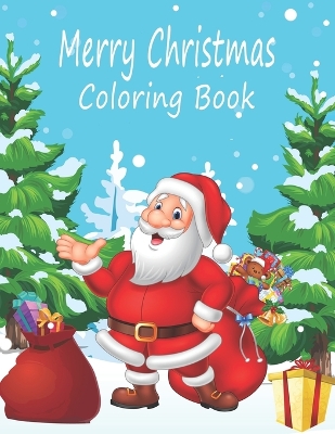 Book cover for Merry Christmas Coloring Book