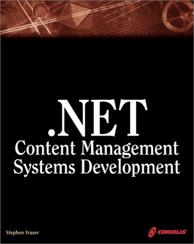 Book cover for .NET Content Management Systems Development