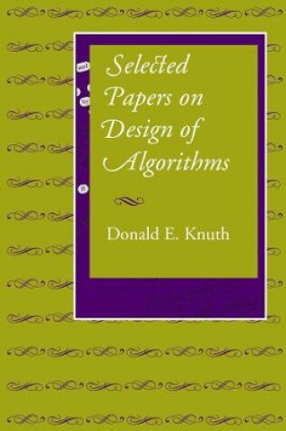 Cover of Selected Papers on Design of Algorithms