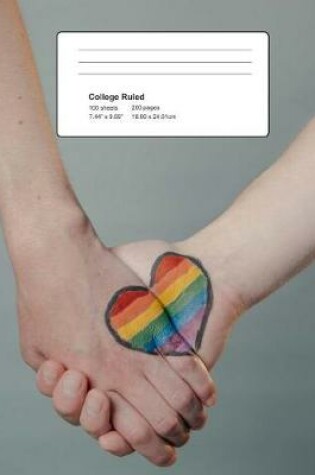 Cover of Hands Composition Book - We Are All Humans