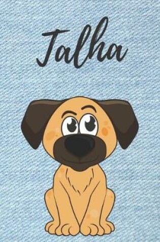 Cover of Malbuch Kinder Hunde / Tagebuch / Notizbuch / Journal / DIN A5 / Geschenk Talha