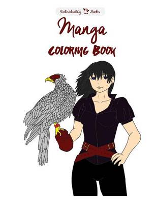 Book cover for Manga Coloring Book