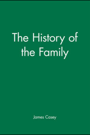 Cover of The History of the Family