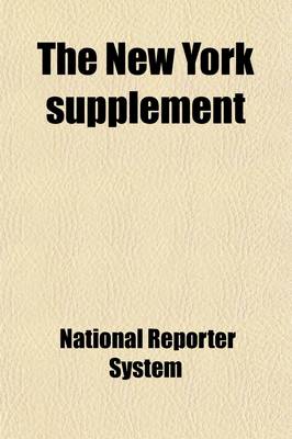 Book cover for New York Supplement Volume 133