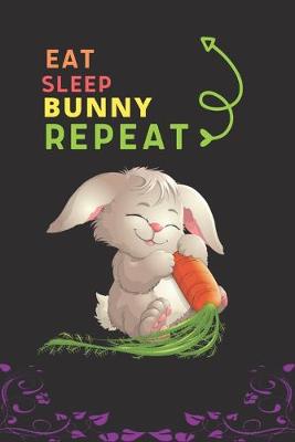 Book cover for Eat Sleep Bunny Repeat