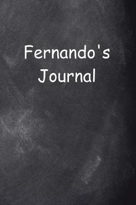 Book cover for Fernando Personalized Name Journal Custom Name Gift Idea Fernando