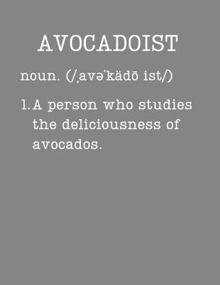 Book cover for Avocadoist