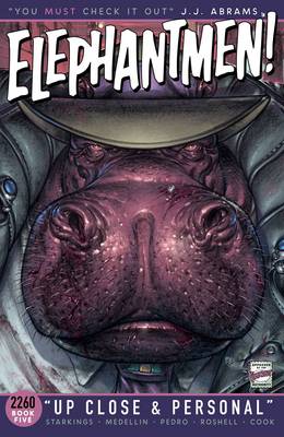 Book cover for Elephantmen 2260 Book 5: Up Close and Personal