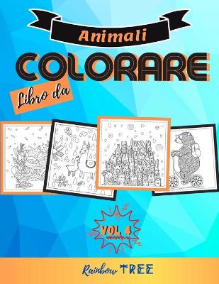 Book cover for Libro da colorare animali - Vol 4