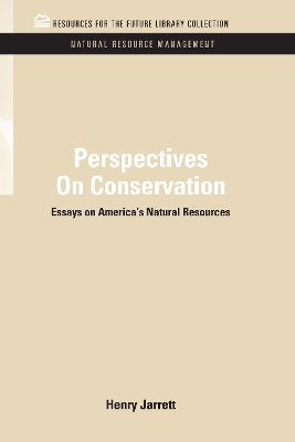 Book cover for Perspectives On Conservation