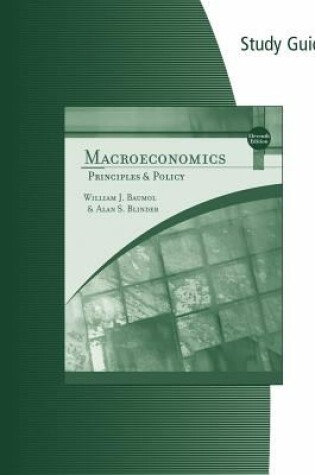 Cover of Study Guide for Baumol/Blinder S Macroeconomics: Principles and Policy