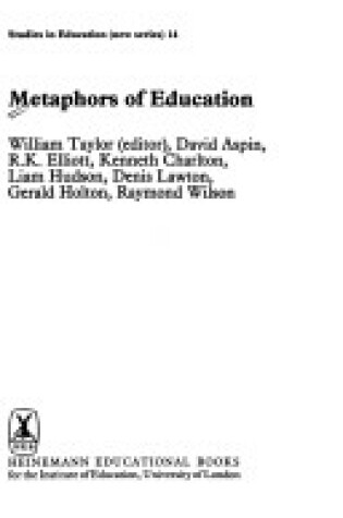 Cover of Metaphors of Education