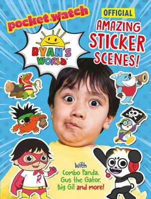 Book cover for Ryan's World: Amazing Sticker Scenes