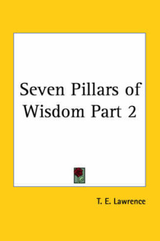Cover of Seven Pillars of Wisdom Vol. 2 (1935)