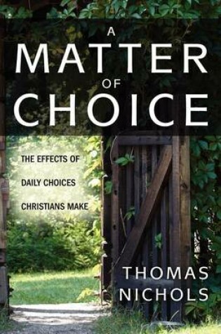 Cover of A Matter of Choice