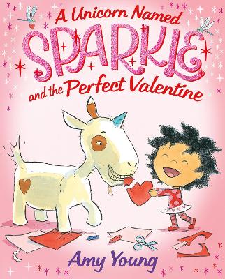 Book cover for A Unicorn Named Sparkle and the Perfect Valentine