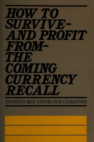 Cover of How to Surv & Profit Currency Rec