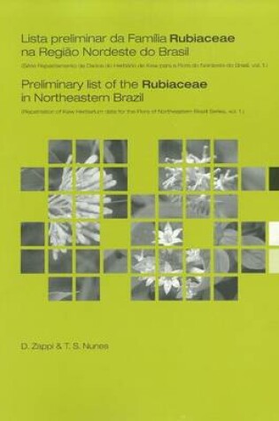 Cover of Preliminary List of the Rubiaceae in Northeastern Brazil