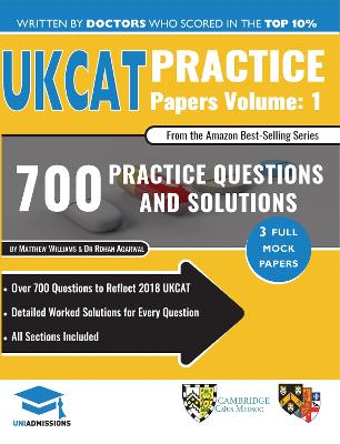 Book cover for UKCAT Practice Papers Volume One