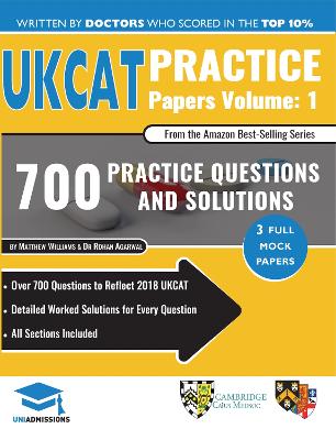 Cover of UKCAT Practice Papers Volume One