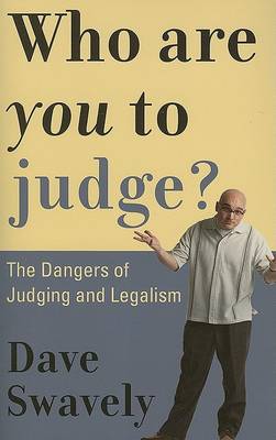 Book cover for Who Are You to Judge?