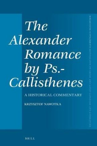 Cover of The Alexander Romance by Ps.-Callisthenes