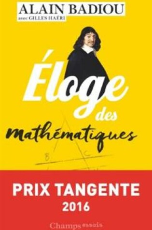 Cover of Eloge des mathematiques