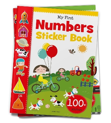 Book cover for My First Numbers Sticker Book