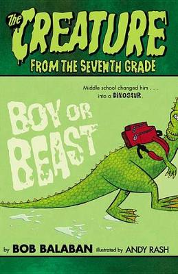 Book cover for The Creature from the Seventh Grade