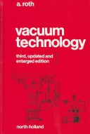 Book cover for Vacuum Technology