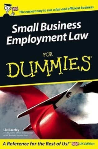 Cover of Small Business Employment Law For Dummies