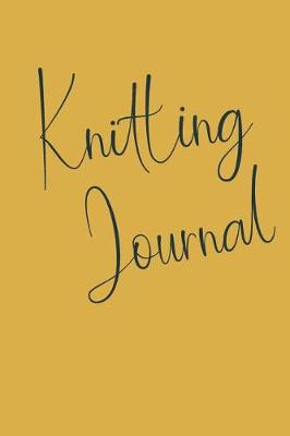 Book cover for Knitting Journal