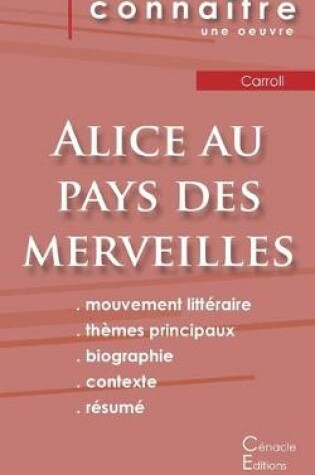 Cover of Fiche de lecture Alice au pays des merveilles de Lewis Carroll (Analyse litteraire de reference et resume complet)