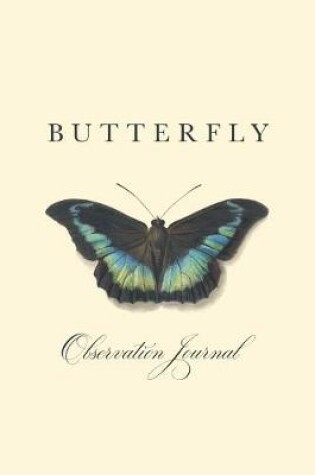 Cover of Butterfly Observation Journal