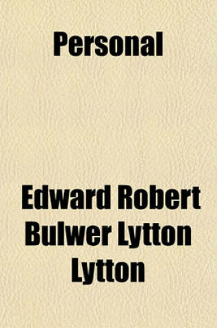 Cover of Personal