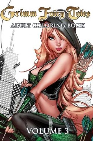Cover of Grimm Fairy Tales Adult Coloring Book Volume 3