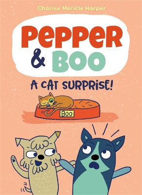 Book cover for Pepper & Boo: A Cat Surprise!