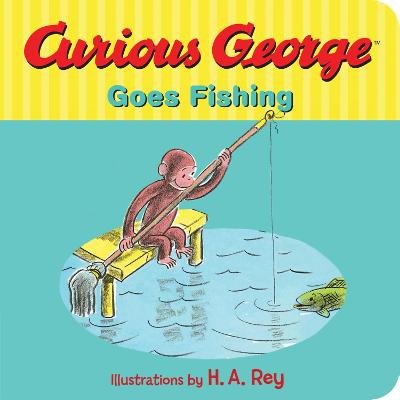 Book cover for Curious George Goes Fishing