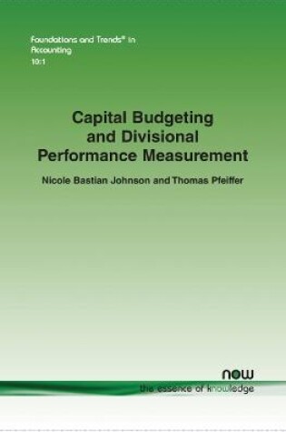 Cover of Capital Budgeting and Divisional Performance Measurement